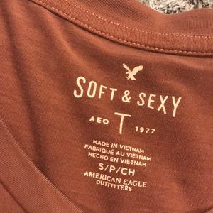 American Eagle Outfitters Soft and Sexy V Neck
